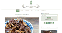 Desktop Screenshot of foodfilledlife.com